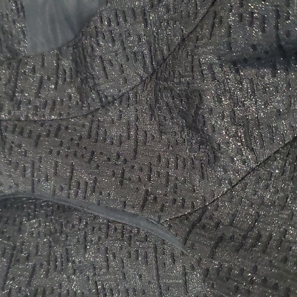 Penguin Vintage Sparkly Black with pockets A-line dress size0 fits 2 - Picture 3 of 10